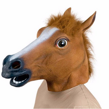 Load image into Gallery viewer, Halloween Horse Head Mask