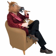 Load image into Gallery viewer, Halloween Horse Head Mask